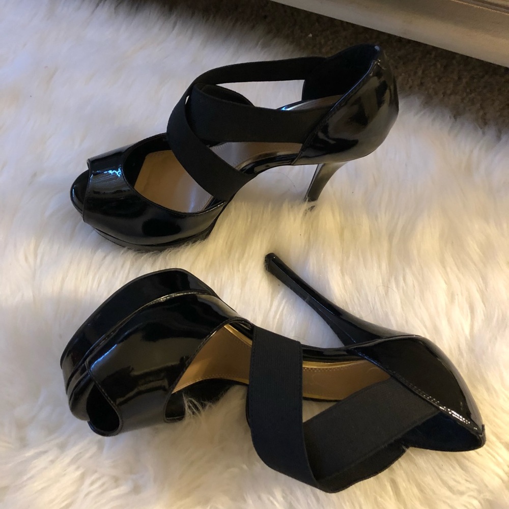 Jessica Simpson peep toe stiletto size 7